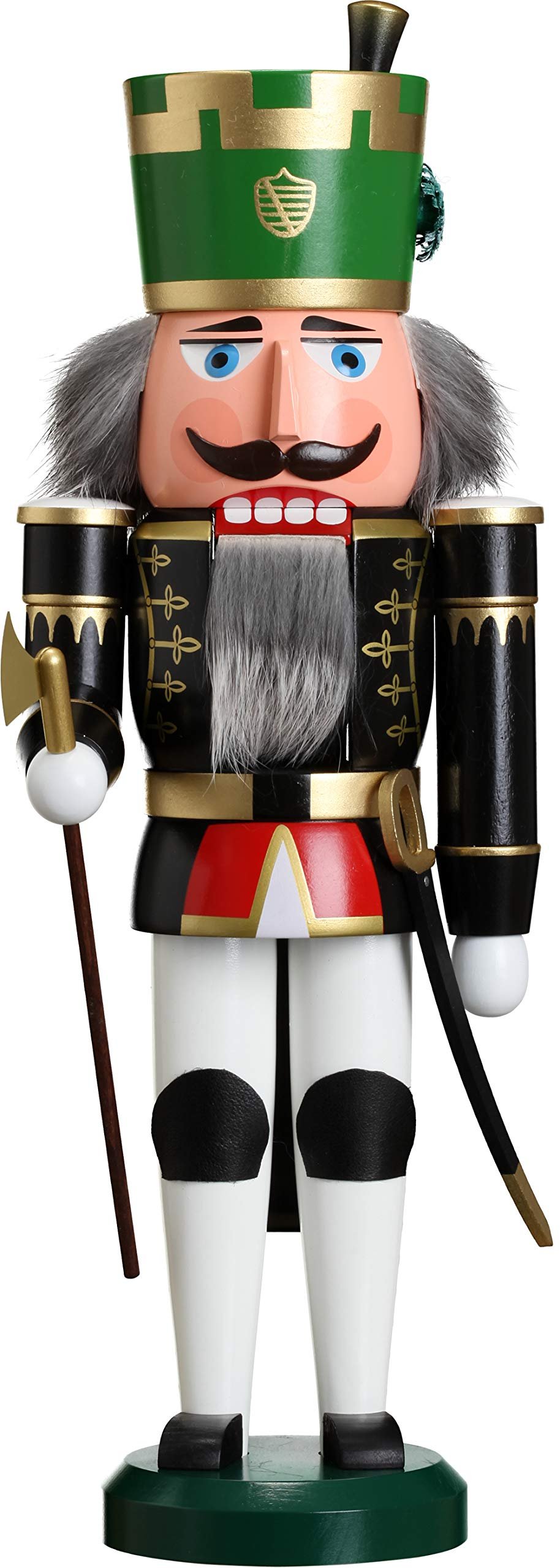 Seiffener Volkskunst Erzgebirge Freiberger Bergmeister Nutcracker 38 cm
