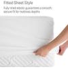 1-PC Fitted/Bottom Sheet Luxury Soft 600 Thread Count 100% Egyptian Cotton Emperor Fitted Sheet with Elastic All Around - Fits Mattress Upto 8-10 inches, Gold Solid view 2