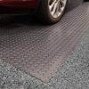 American Floor Mats - Diamond Plate Runner Mats - Durable, Abrasion Resistant Vinyl Mats, Rolls Grey 3/16" Thick x 4' x 50' view 3