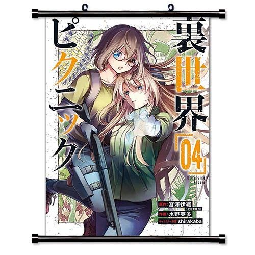 Otherside Picnic (Urasekai Picnic) Anime Fabric Wall Scroll Poster (32 x 46) Inches [A] Otherside Picnic- 9(L)