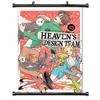Heaven's Design Team Anime Fabric Wall Scroll Poster (32x48) Inches [A] Heaven's Design Team-8(L) view 1