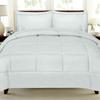 7 Pcs Best Premium Bedding Collection 100% Organic Cotton 500 GSM 7Pc Included-1 Buffel Comforter, 1 Fitted Sheet,1 Flat Sheet, 2 Pillow Shams, 2 Pillow Cases,Cal-King/Mint Comforter Set view 2