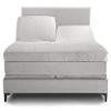 Mr Pandaa Flex-Top-Split-Head-Mattress-Protector for Adjustable or Half Split Beds-100 percent Waterproof Terry Cotton,20-Inch Deep Pocket,Dust Proof-32 Inch Split from The Top(King-32 Split,White) view 4