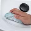 Cabilock Silicone Soap Dish Brush with Drain Soap Holder Box Soft Bristles Shower Brush Scrubber for Bathroom Travelling Outdoor Blue view 4