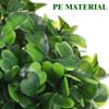 6 Pcs 10cm (4) Artificial Grass Topiary Balls, Green Fake Plant Spheres for DIY Garden Decor, Wedding Centerpieces, Table & Planter Arrangements view 2