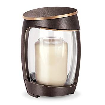 legendURN Grave Lantern Bronze in Several Colors | Modern Grave Lantern or Cemetery Lamp Bronze