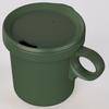 Object Enameled Hook Mug, Made in Japan, 12.2 fl oz (360 ml), Khaki view 2