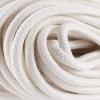 HAKZEON 164FT 1/4 Inch Cotton Rope, Natural Cotton Braided Rope, All-Purpose Clothesline DIY Basket, Plant Hanger, Crafts, Knitting and Wall Tapestries view 4