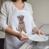 Azeeda 'Border Terrier' Unisex Cooking Apron (AP00033608) view 3