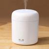 Portable Personal Mini Humidifier, USB Desktop Humidifier for Car, Office, Home, Bedroom, Plants. Auto Shut-Off, 2 Mist Modes, Multicolor LED Night Light, Very Quiet, Small. (White) view 2