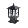 WFZRXFC American Retro Cross Pattern Outdoor Post Lamp IP54 Waterproof and Moisture-Proof Pillar Headlight Outdoor Post Lights Deck Path Pathway Garden Light Column Lamp view 1