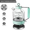 ASCOT Electric Kettle, Glass Electric Tea Kettle Gifts for Men/Women/Family 1.5L 1500W Borosilicate Glass Tea Heater, with Auto Shut-Off and Boil-Dry Protection view 3