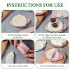Potchen 5 Pcs Bun Maker Dumpling Mold Filling Spoon,Green, Pink view 4