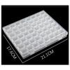 28/56Lattices Dismountable Storage Accessories Box Practical Adjustable Plastic Case for Bead Rings Jewelry Display Organizer view 3