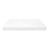 Prolinemax Style 2 - Mattress & Pillow Bolster Cushion for Outdoor Indoor Daybed Porch Swing Bed Piped Trim Twin Size AD106 | Covers ONLY | view 4