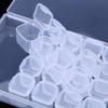 28/56Lattices Dismountable Storage Accessories Box Practical Adjustable Plastic Case for Bead Rings Jewelry Display Organizer view 4