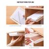 Creative Kitchen Desk Organizer Storage Box Sundries Stationery Bedroom Pen Holder Case Container Adhesive Drawer Under Table view 4