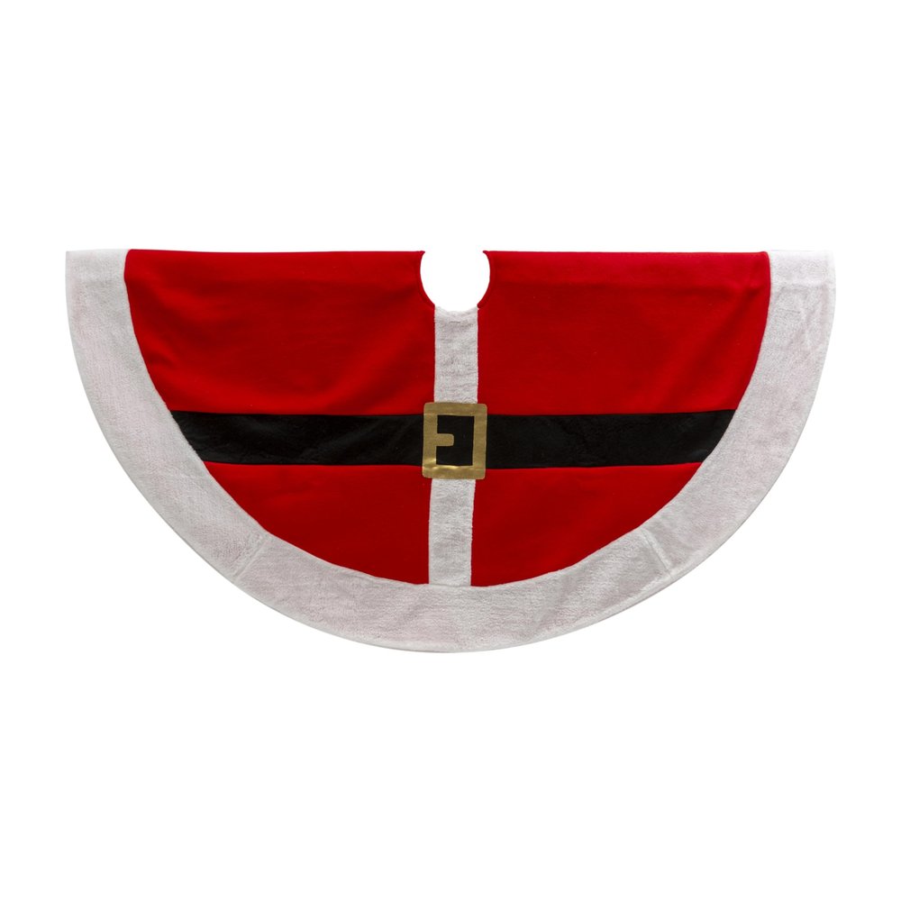 Gerson 2618370 Santa Tree Skirt 48" H