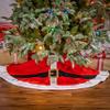 Gerson 2618370 Santa Tree Skirt 48" H view 2