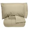 7 Pcs Best Premium Bedding Collection 100% Organic Cotton 500 GSM 7 Pc Included-1 Buffel Comforter, 1 Fitted Sheet,1 Flat Sheet, 2 Pillow Shams, 2 Pillow Cases,Twin XL/Light Sage Comforter Set view 1