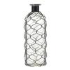 47th & Main Glass Decorative Vase, 8" Tall, Wire view 1