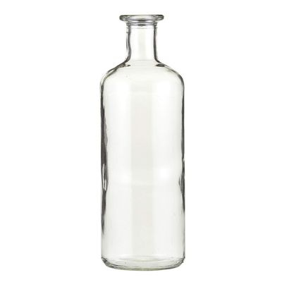 47th & Main Glass Decorative Vase, 10.5" Tall, Clear