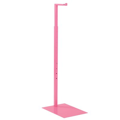 Adjustable Single Costumer in Hot Pink 48-72 H Inches