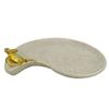 YHHRESINKING Resin Sea Turtle Mother and Baby Tray, Beach, Bathroom Accessory,Ocean Theme Sea Turtle Family Bathroom Decor,Coastal Decor (Loyal Gold) view 1