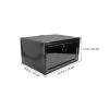 1pc Side Opening Creative Shoes Case Plastic Shoes Organizer for Closet Stackable Sneaker Storage Container for Home Organization view 4