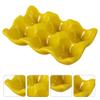 SOLUSTRE Egg Storage Drawer Ceramic Egg Crate Fridge Elegant Odorless Break-resistant view 4