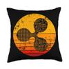 Ripple XRP Blockchain Money Cryptocurrency Money Gift Throw Pillow view 1
