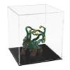 A+ DESIGN Clear Acrylic Display Case Assemble Collectibles Box Alternative Glass Case for Display Action Figures Home Storage & Organizing Toys (5.5x5.5x9.5 inch; 14x14x24 cm) view 1