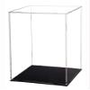 A+ DESIGN Clear Acrylic Display Case Assemble Collectibles Box Alternative Glass Case for Display Action Figures Home Storage & Organizing Toys (5.5x5.5x9.5 inch; 14x14x24 cm) view 2