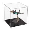 A+ DESIGN Clear Acrylic Display Case Assemble Collectibles Box Alternative Glass Case for Display Action Figures Home Storage & Organizing Toys (14.5x11x12 inch; 36x27x30 cm) view 1
