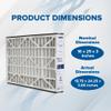 Trion 255649-101 Air Bear 16 x 25 x 3 Inch MERV 8 Air Filter Replacement for Air Bear Supreme, Right Angle, and Cub Air Purification Systems (6 Pack) view 3