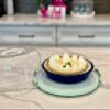 Top Shelf Elements Pie, Cheesecake Carrier for up to 11 in x 3 in cake. Two Sided Fashionable Stand Doubles as Five Section Serving Tray Perfect Taker Caddie for Travel view 2