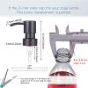 Soap Dispenser Replacement Pump, Stainless Steel Lotion Pump, Black-Colored Brushed Metal Soap Dispensers2 Pack view 2
