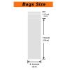 200 Pcs Self Sealing Cellophane Bags, 3x11 Inches Cookie Bags, Resealable Cellophane Bags Self Adhesive for Bakery Cookies Candy Snack view 2