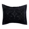 Better Trends Chenille Bedspreads Twin Size, Black 100% Cotton Chenille Medallion Design Tufted Bedding Coverlet Soft Lightweight, 96"x110" with 1 PC Sham 2 Pieces Set Ashton Collection view 3