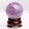 60-70mm Natural Amethyst Quartz Crystal Stone Spheres Balls for fengshui 1pc view 2