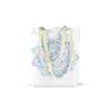 Bonamaison Printed Tote Bag, Reusable Grocery Bag, Shopping Bag, Machine Washable, Eco Friendly, Foldable, Canvas Cloth Bag with Handles, 34x40 Cm - Designed and Manufactured in Turkey view 1