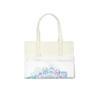 Bonamaison Printed Tote Bag, Reusable Grocery Bag, Shopping Bag, Machine Washable, Eco Friendly, Foldable, Canvas Cloth Bag with Handles, 34x40 Cm - Designed and Manufactured in Turkey view 4
