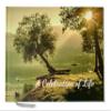 Funeral Guest Book | Memorial Guest Book | Guest Book for Funeral Hardcover | Guestbook for Sign in, Celebration of Life Memorial Service | Funeral Guest Sign Book with Memory Table Card Sign Included (Tree & Lake) view 1