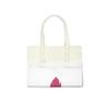 Bonamaison Printed Tote Bag, Reusable Grocery Bag, Shopping Bag, Machine Washable, Eco Friendly, Foldable, Canvas Cloth Bag with Handles, 34x40 Cm - Designed and Manufactured in Turkey view 4