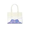 Bonamaison Printed Tote Bag, Reusable Grocery Bag, Shopping Bag, Machine Washable, Eco Friendly, Foldable, Canvas Cloth Bag with Handles, 34x40 Cm - Designed and Manufactured in Turkey view 4