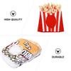 ABOOFAN 2Pcs French Fries Food Hat French Fry Popcorn Costume Novelty Food Hat Caps Funny Headwear Costumes view 3
