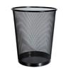 Brend Universal One Mesh Wastebasket, 18 qt, Color Black, Under 5 Gallons (Universal 20008), Lot of 2 view 1