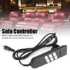 Aqur2020 6 Button 5 Pin Prong Remote Handset Sofa Controller Chair Hand Control Switch for Home Appliance Adjustable Bed Chairs Power Recliners view 2