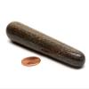 4.25" 95g Bronzite w/Silverish Hematite Massage Wand Polished Natural Shimmering Sparkling Gemstone Crystal Mineral Specimen - Brazil view 4