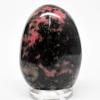 3.5" 580g Pink Rhodonite in Psilomelane Freeform Polished Self Standing Natural Gemstone Crystal Mineral Specimen - Madagascar view 1